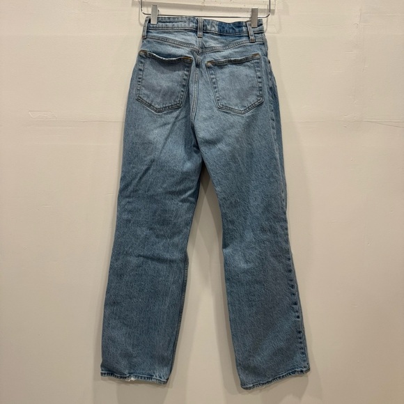 Abercrombie & Fitch The ‘90s Relaxed Jean High Rise Curve Love Size 25 / 0 Short - Picture 5 of 7
